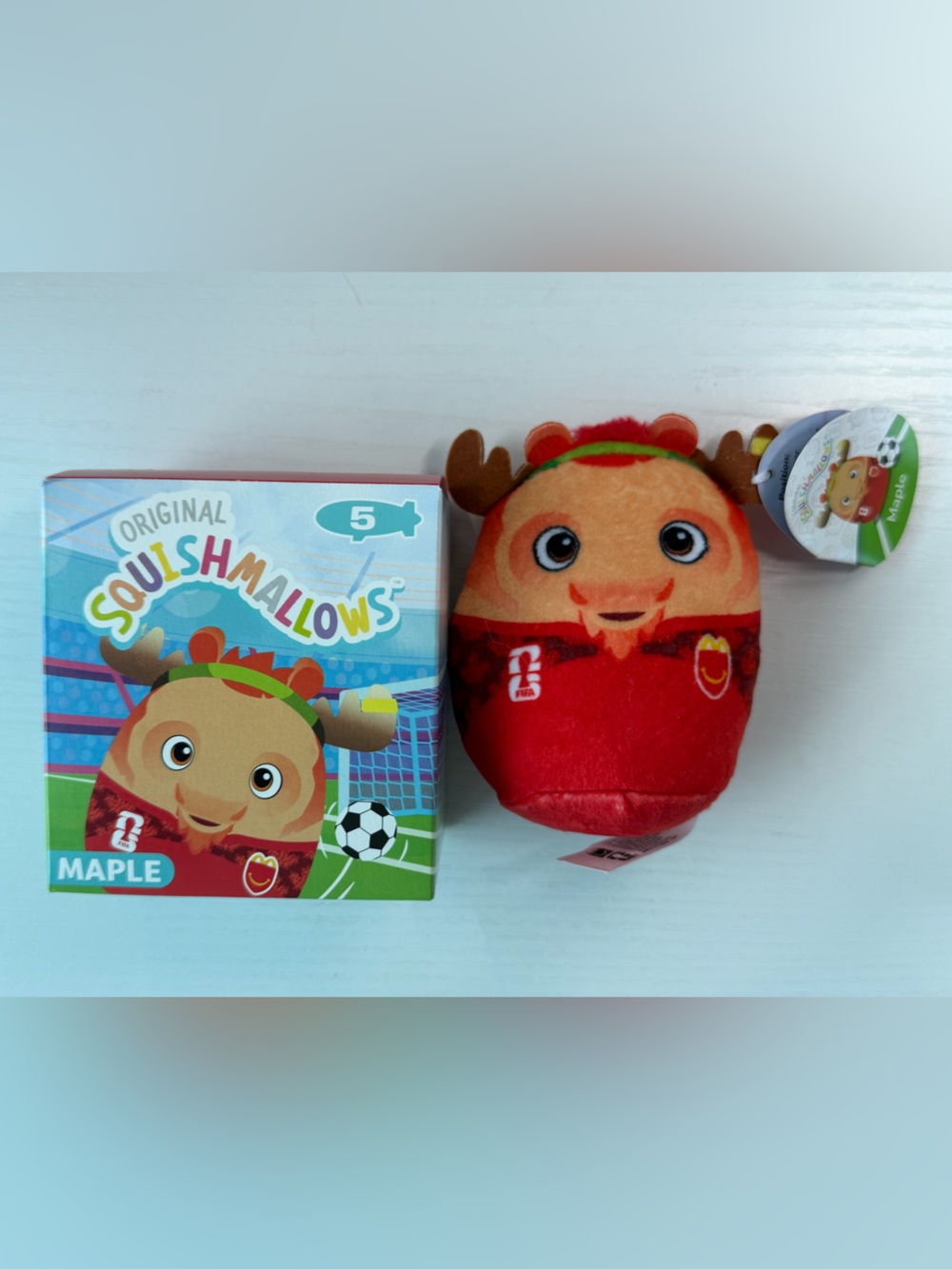 2026 McDonald's FIFA Squishmallows- #5 Maple BRAND NEW